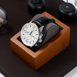 Wooden Watch Holder Solidwood Watch Stand for Wrist Watches Display Storage