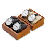 Wooden Watch Holder Solidwood Watch Stand for Wrist Watches Display Storage