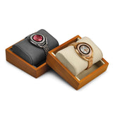 Wooden Watch Holder Solidwood Watch Stand for Wrist Watches Display Storage