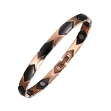 Oktrendy Beauty Stainless Steel Ceramic Women Bracelet Bangle Magnetic Jewelry