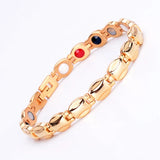 Energy Healing Bracelet Stainless Steel Magnetic Therapy Bracelet