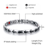 Magnetic Hematite Bracelet Health Bracelet with Clasp