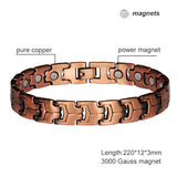 Magnetic Bracelets Red Copper Arthritis Therapy Health Care Hologram Jewelry