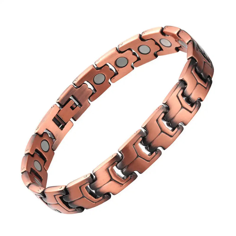 Magnetic Bracelets Red Copper Arthritis Therapy Health Care Hologram Jewelry