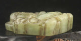 Old Natural Jade Hand Carved Buddha Pendant