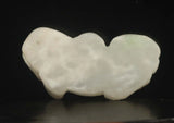 Hand Carved Natural Jade Dragon Pendant with Fish and Flower Design
