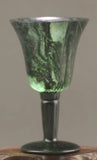 Vintage Hand Carved Natural Jade Goblet Cup