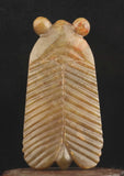Vintage Hetian Jade Hand Carved Cicada Pendant