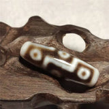 Old King 9 Eyes Patterns 13mm*42mm Tibetan Dzi Beads Powerful Totems
