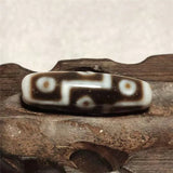 Old King 9 Eyes Patterns 13mm*42mm Tibetan Dzi Beads Powerful Totems