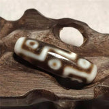 Old King 9 Eyes Patterns 13mm*42mm Tibetan Dzi Beads Powerful Totems