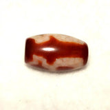 Red Agate Dragon pattern DZI Beads, 11*20mm