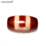 Red Agate Dragon Pattern DZI Beads, 11*20mm, Amulet Jewelry DIY