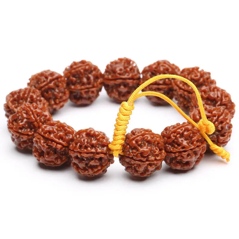 Old Rudraksha Seeds Tibetan Buddhism Bracelet