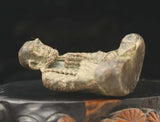 Old Bronze Ancient Buddha Statue