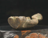 Old Bronze Ancient Buddha Statue