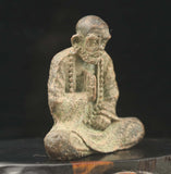 Old Bronze Ancient Buddha Statue