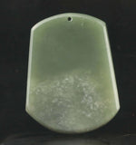 Hetian Jade Flower & Peacock Pendant
