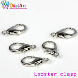 OlingArt Lobster Clasps Bronze/Gold/Silver Hooks for DIY Jewelry Making