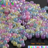 OlingArt Glass Seed Beads Candy Colors 2050pcs DIY Necklace Jewelry Making