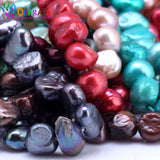 OlingArt Natural Pearl Oval Beads 45PCS DIY Jewelry Making