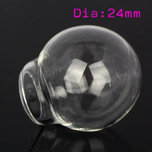 6pcs Glass Pendant Wish Bottle Necklace DIY Women Gift