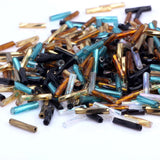 OlingArt Mixed Tube Bead 2x9mm 2900pcs/bag Bugles Glass Seed Beads