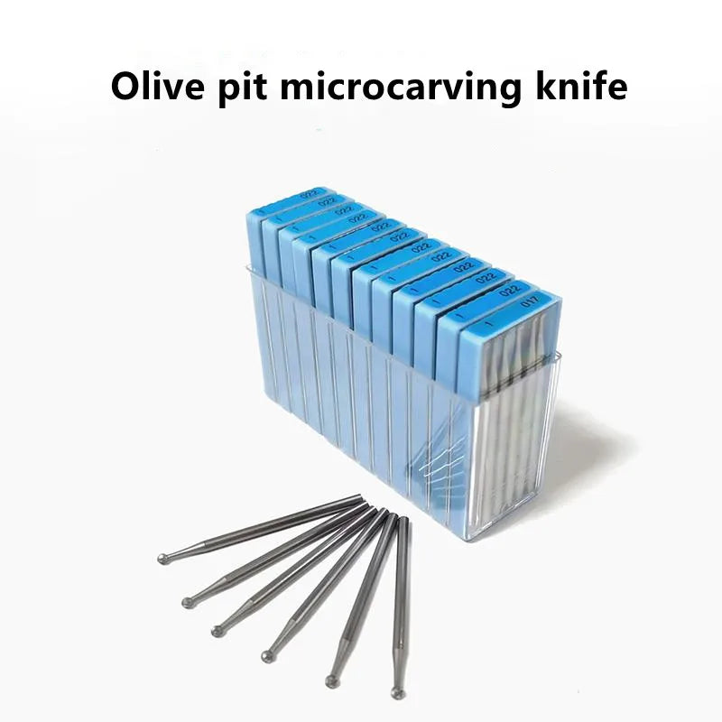 Olive Core Micro Carving 6pcs/set