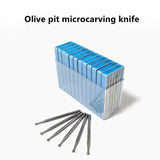 Olive Core Micro Carving 6pcs/set