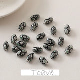Hand-painted Ceramic Beads for DIY Necklace Earrings