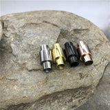 5pcs Stainless Steel Magnetic Clasps 6mm Hole DIY Bracelet Making