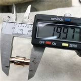5pcs Stainless Steel Magnetic Clasps 6mm Hole DIY Bracelet Making
