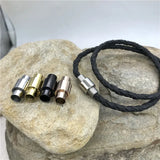 5pcs Stainless Steel Magnetic Clasps 6mm Hole DIY Bracelet Making
