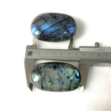 Flash Labradorite Stone Palm 45-55mm - Healing Reiki Stone
