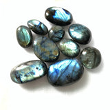 Flash Labradorite Stone Palm 45-55mm - Healing Reiki Stone