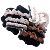 Multicolor Girl High Elastic Headband Hair Bands Candy Bright Headwear Women