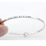 Letter Bangle Unisex Copper Jewelry Gift For Men and Women YP6450