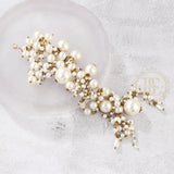 Plastic Pearl Bracelet Hand Connected 70mm