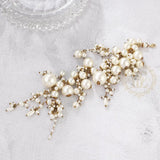 Plastic Pearl Bracelet Hand Connected 70mm