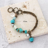 Vintage Fresh Water Pearl & Stone Bracelet - BE185