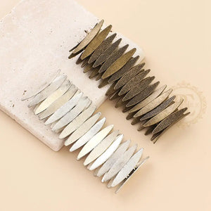 Vintage Finish Zinc Alloy Bracelet with Elastic Cord