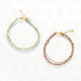 Plated Brass Beaded Bracelet
