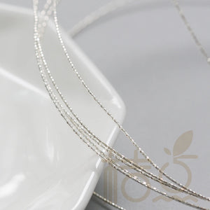 1 Meter Solid Sterling Silver Round Wire - Wire Wrapping (SS003-TSW)