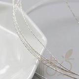 1 Meter Solid Sterling Silver Round Wire - Wire Wrapping (SS003-TSW)