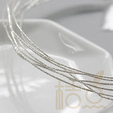 1 Meter Solid Sterling Silver Round Wire - Wire Wrapping (SS003-TSW)