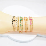 Natural Stone Bracelet for Women Stainless Steel Bohemian Jewelry