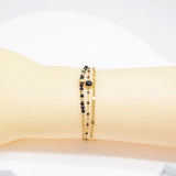 Natural Stone Bracelet for Women Stainless Steel Bohemian Jewelry