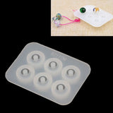 S925 Beads Cap Silicone Mold Kit Bracelet Beads Jewelry DIY
