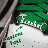 Custom Stainless Steel Name Shoe Buckle - Personalized Year Logo Shoe Buckle
