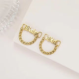 Custom Name Shoe Buckle - Stainless Steel Personalized Shoe Jewelry